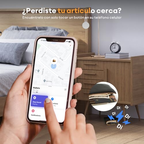 Thumbnail 4 de VOCOlinc Wallet Tracker Card Ultra Fin, lot de 2, Bluetooth