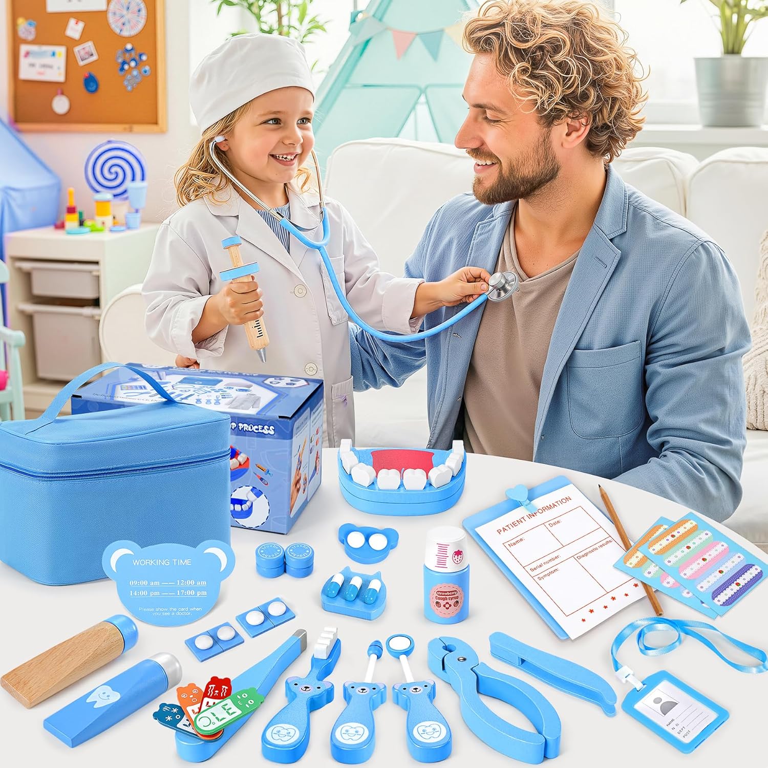 Detalle de Kit dottore bimbi Ophy 16 pezzi
