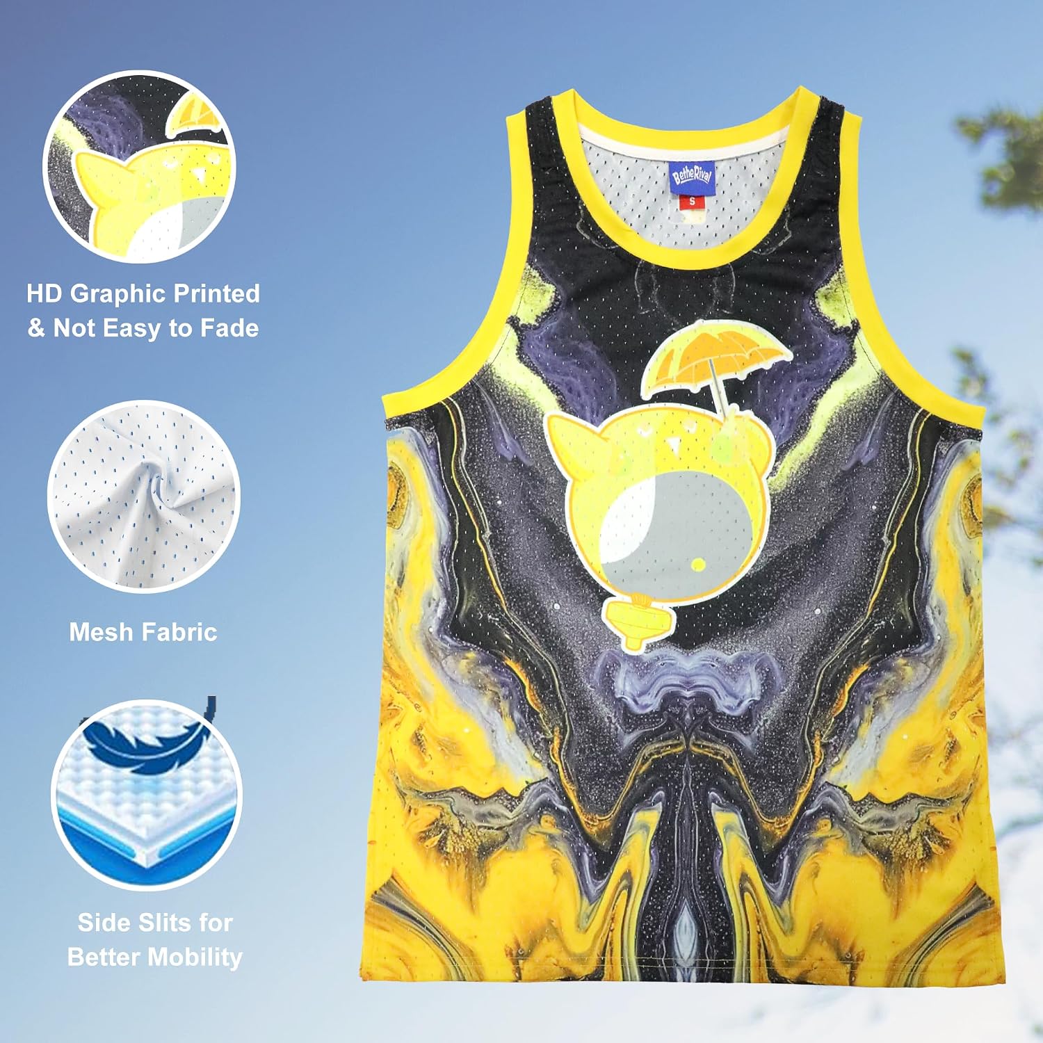 Thumbnail 5 de TPAZGHE Men's Mesh Basketball Jersey