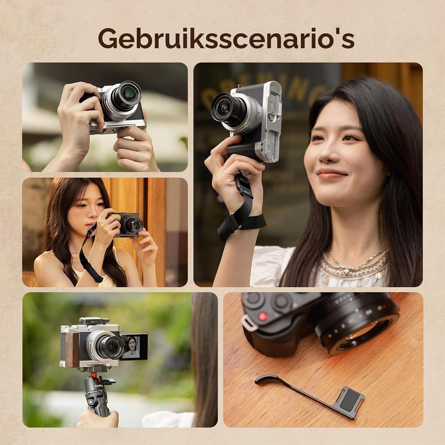Thumbnail 6 de SMALLRIG L10-5702 duimgreep met flitsschoenafdekking voor Panasonic LUMIX L10