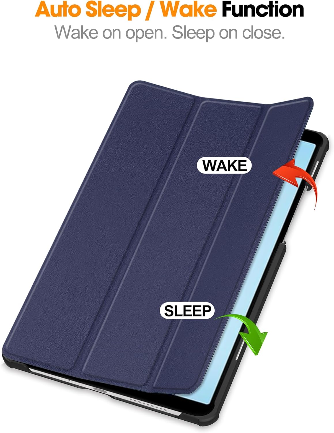 Detalle de idudao Ultra Thin Case for Honor Pad X7 8.7" Blue