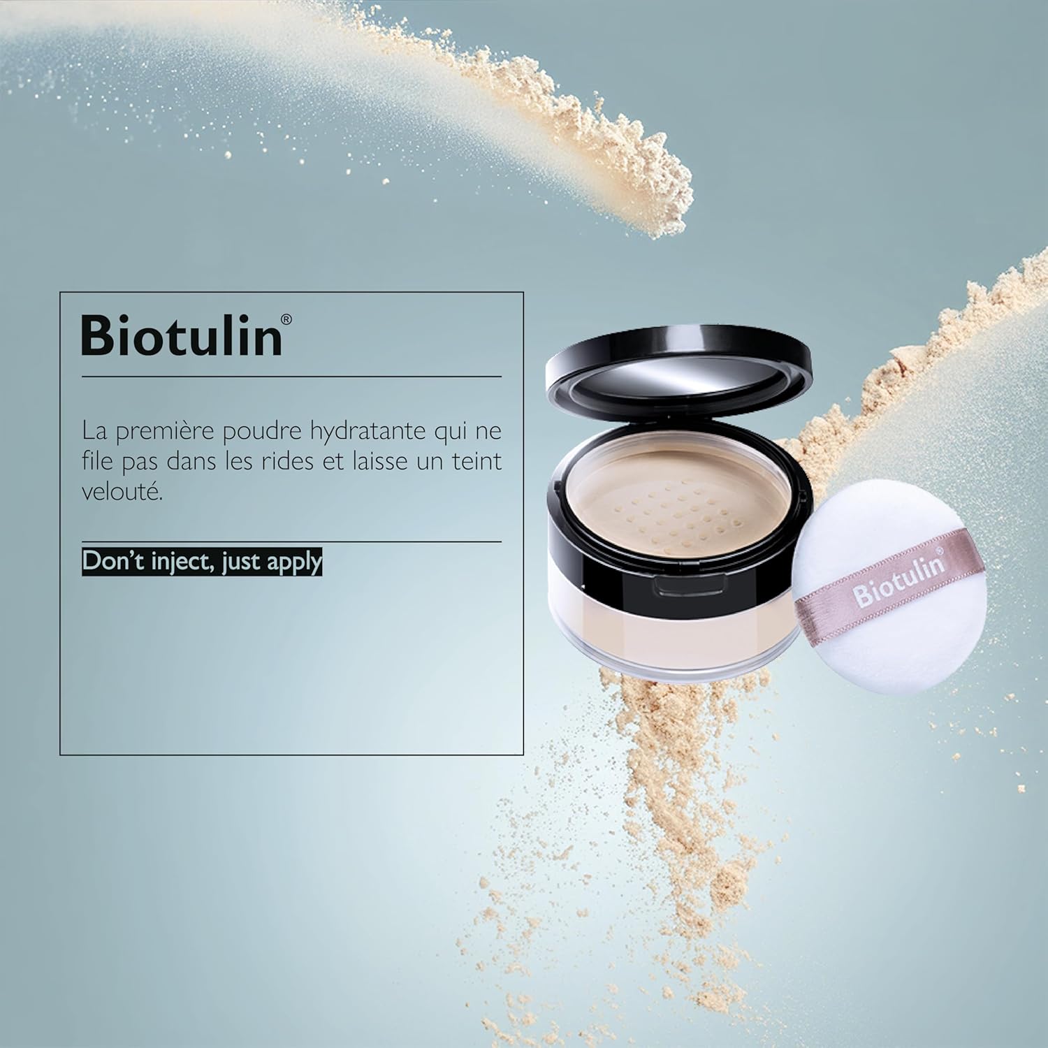 Thumbnail 1 de BIOTULIN Hydrolon Magic Loose Powder : poudre libre mate anti-âge à l’acide hyaluronique