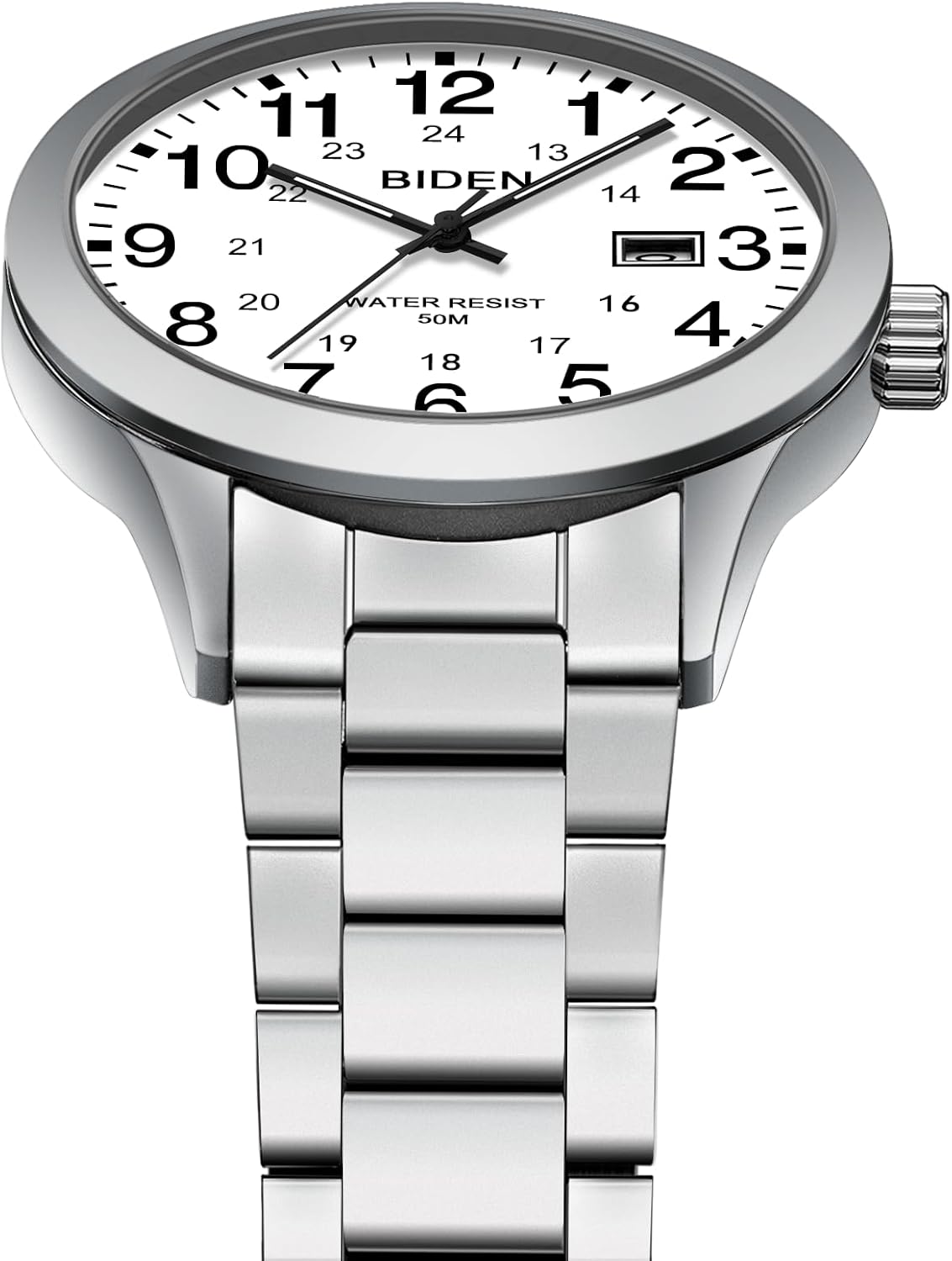 Thumbnail 3 de LN LENQIN Herren Uhr Edelstahl 40 mm
