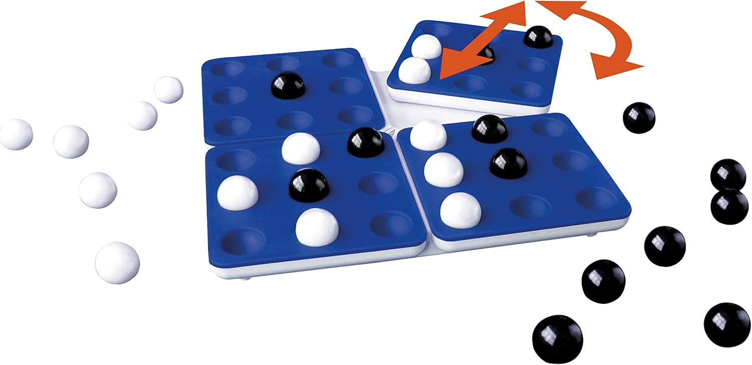 Thumbnail 2 de Jeu de stratégie Pentago “The Mind Twisting Game” édition Anniversaire Kosmos 692599 (à partir de 8 ans, 2 joueurs)