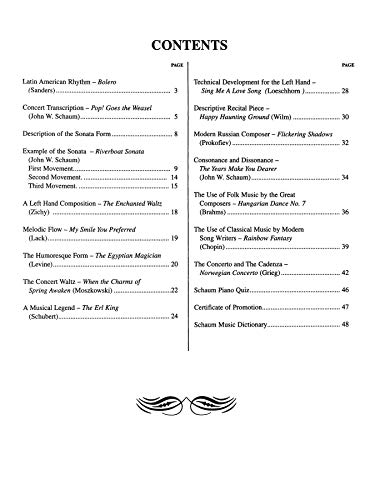 Thumbnail 2 de John W. Schaum Piano Course G — Amber Book, nivel G