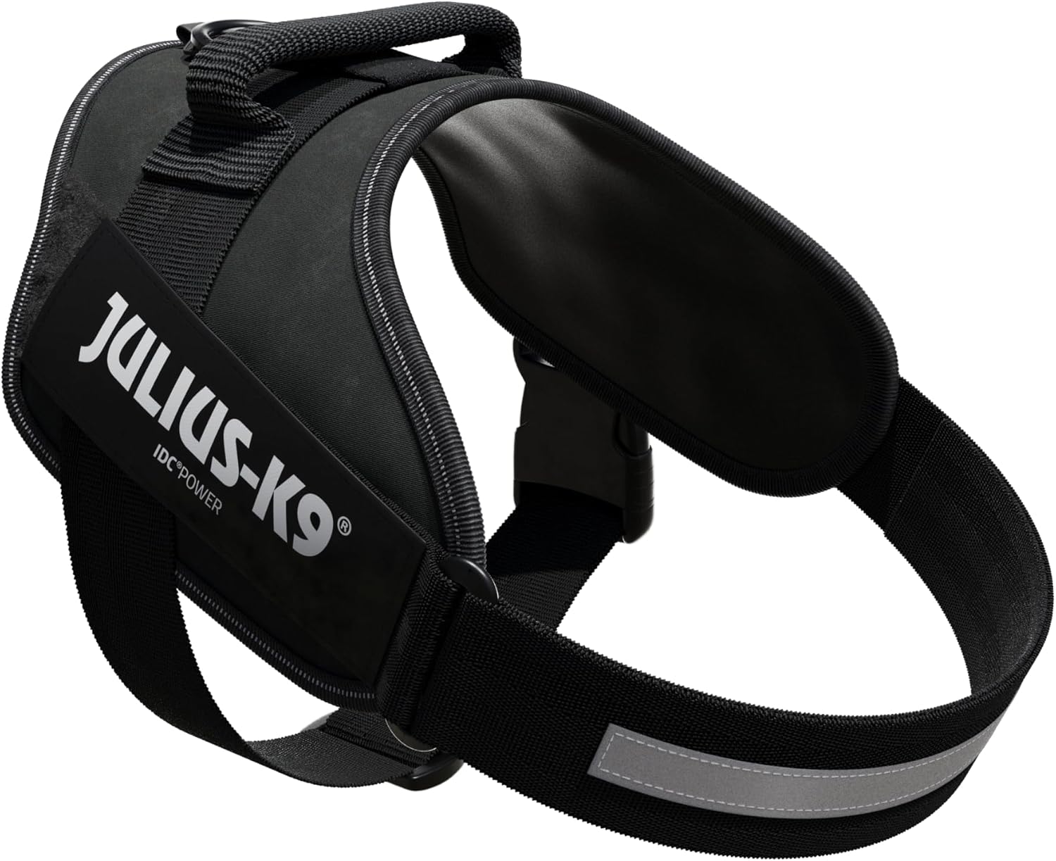 Detalle 2 de IDC Powerharness, Size L/1, Black – Practical urban walking harness for dogs