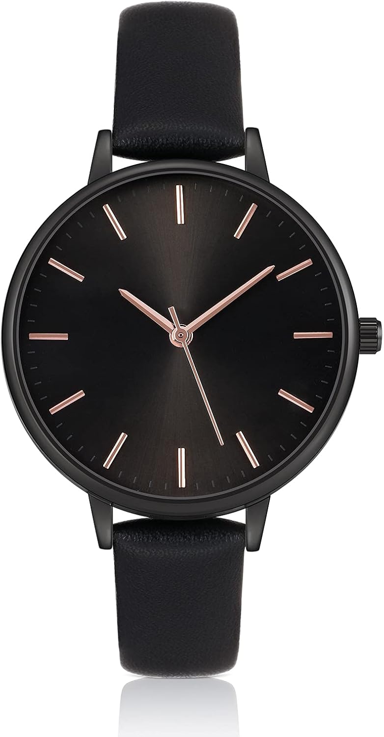 Thumbnail 6 de KIMOMT Montres Femmes – Bracelet en Cuir, Montre Quartz Étanche, Élégante et Polyvalente