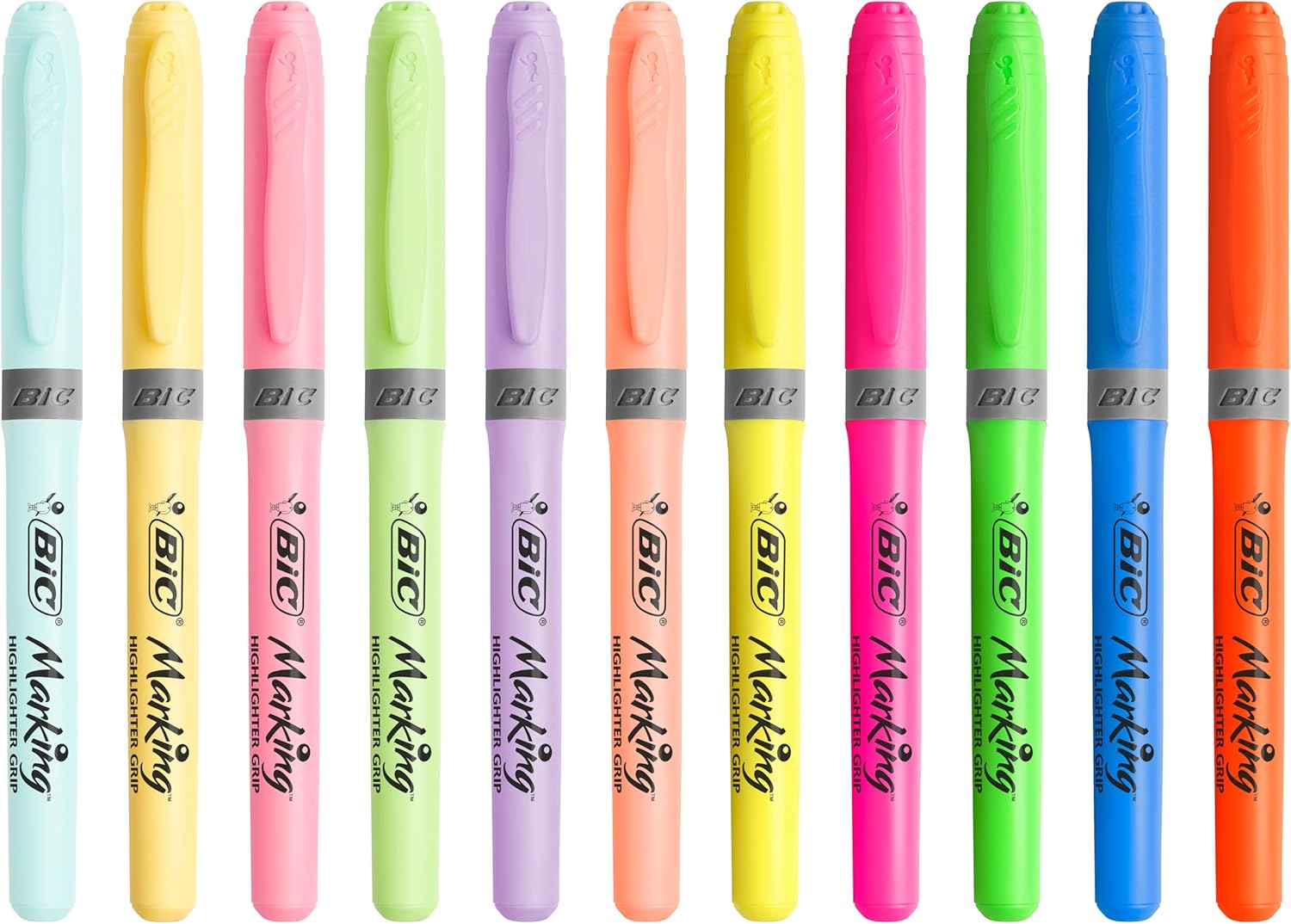 Thumbnail 1 de BIC Highlighter Grip surligneurs 24 🖊️
