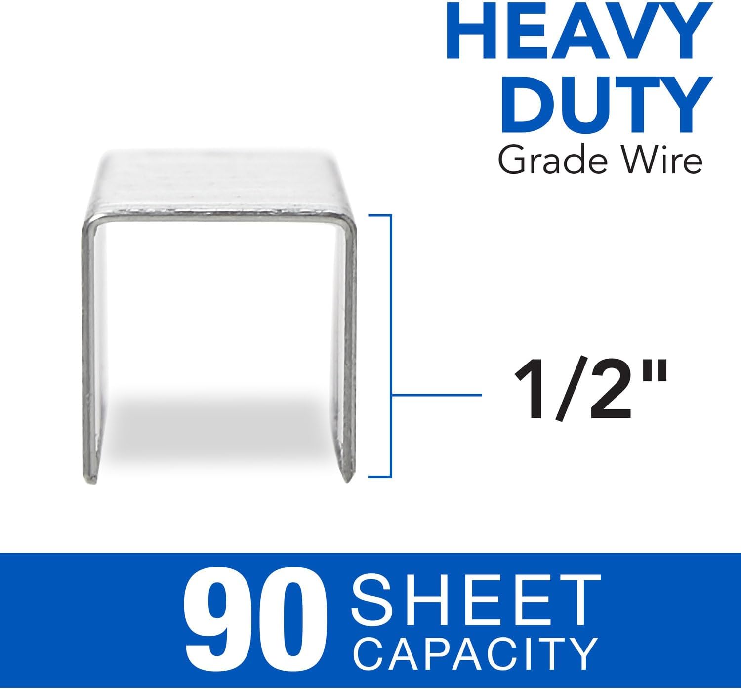 Thumbnail 2 de Swingline Heavy-Duty Staples, 1/2-Inch Legs