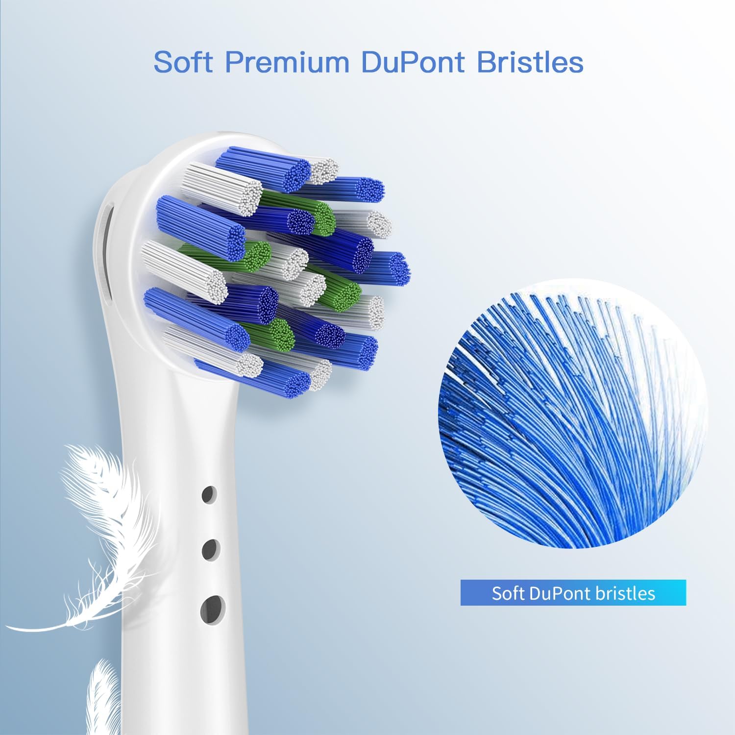 Detalle 2 de Replacement Toothbrush Heads for Oral-B 8-pack ⚙