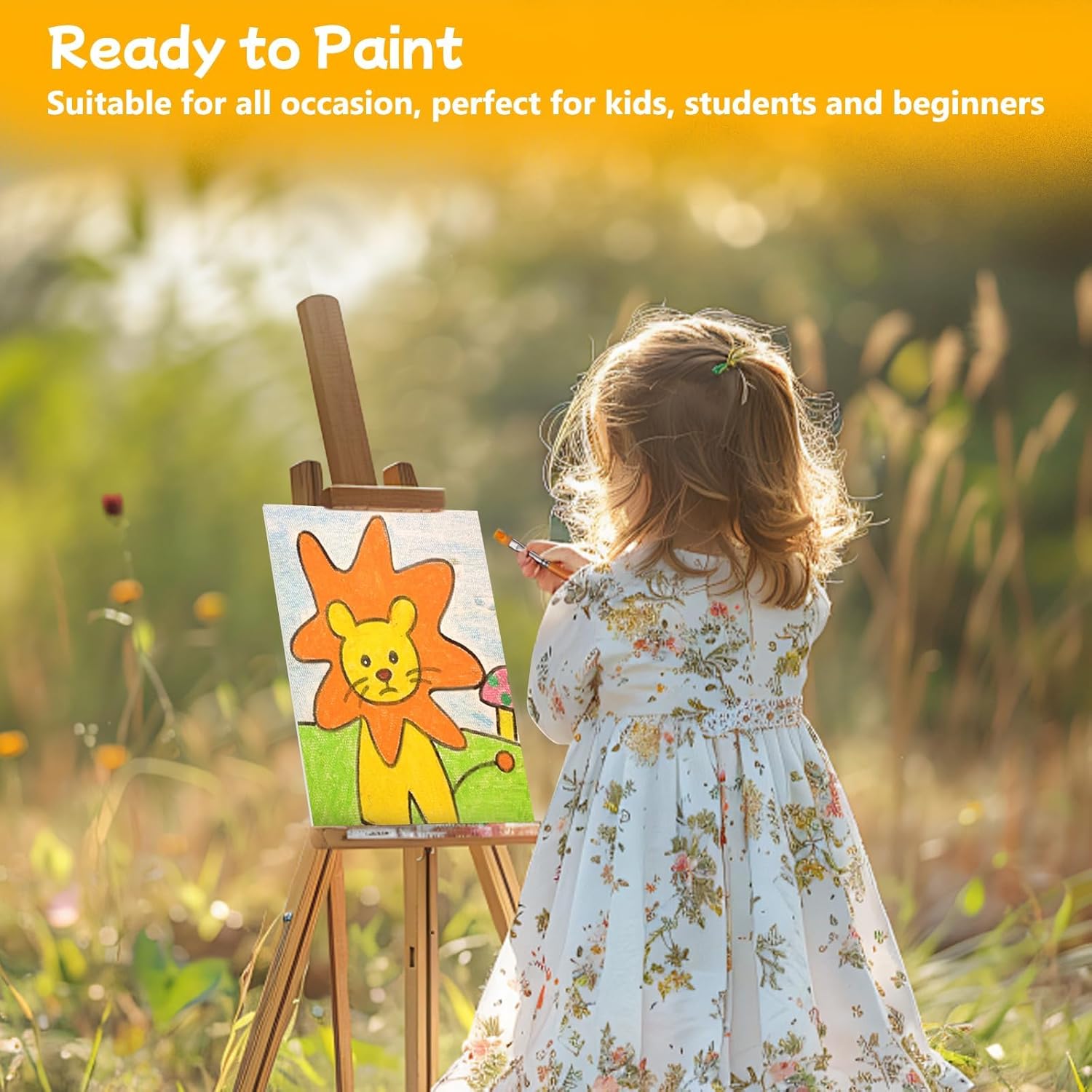 Thumbnail 1 de Koncci Canvas for Painting 20x25 cm, 12-pack, 3 mm cotton blank panels
