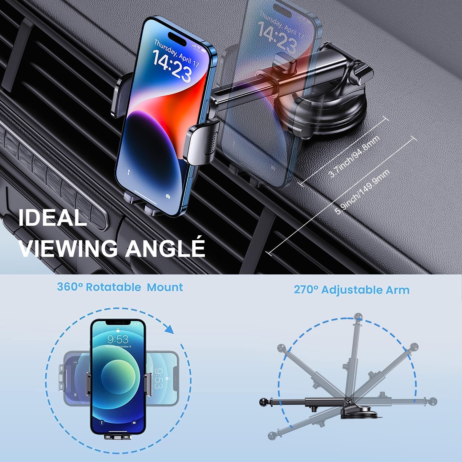 Thumbnail 2 de TICILFO Car Phone Mount