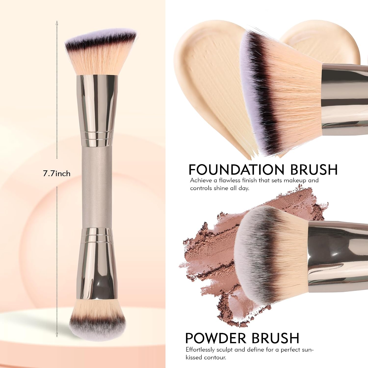 Thumbnail 2 de dpolla Dual-Ended Foundation Brush