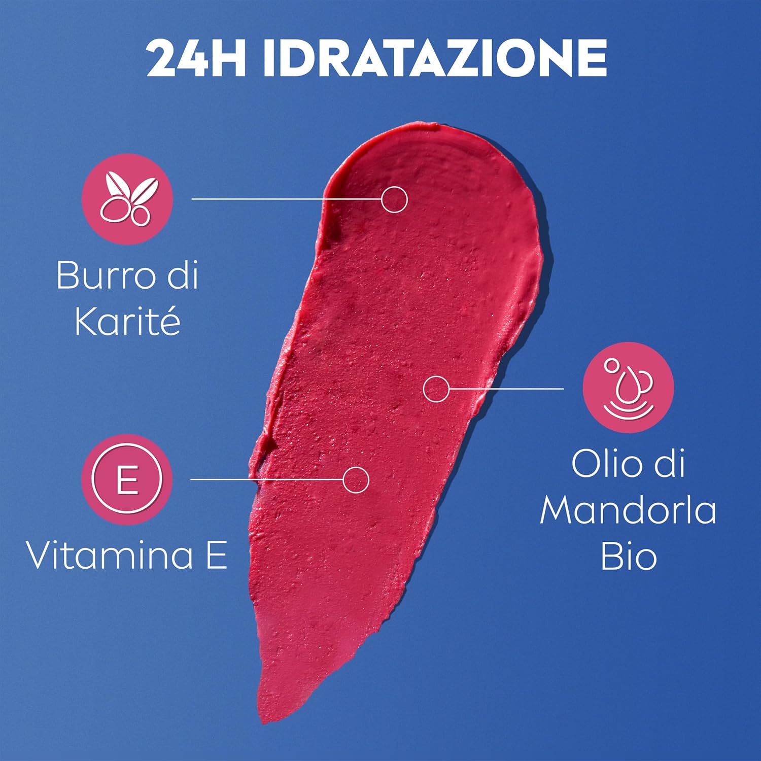 Thumbnail 6 de Labello Caring Beauty Lip & Cheek burrocacao labbra e guance colorato SPF30, kit 5 tonalità (Nude, Coral, Pink Nude, Pink, Red)