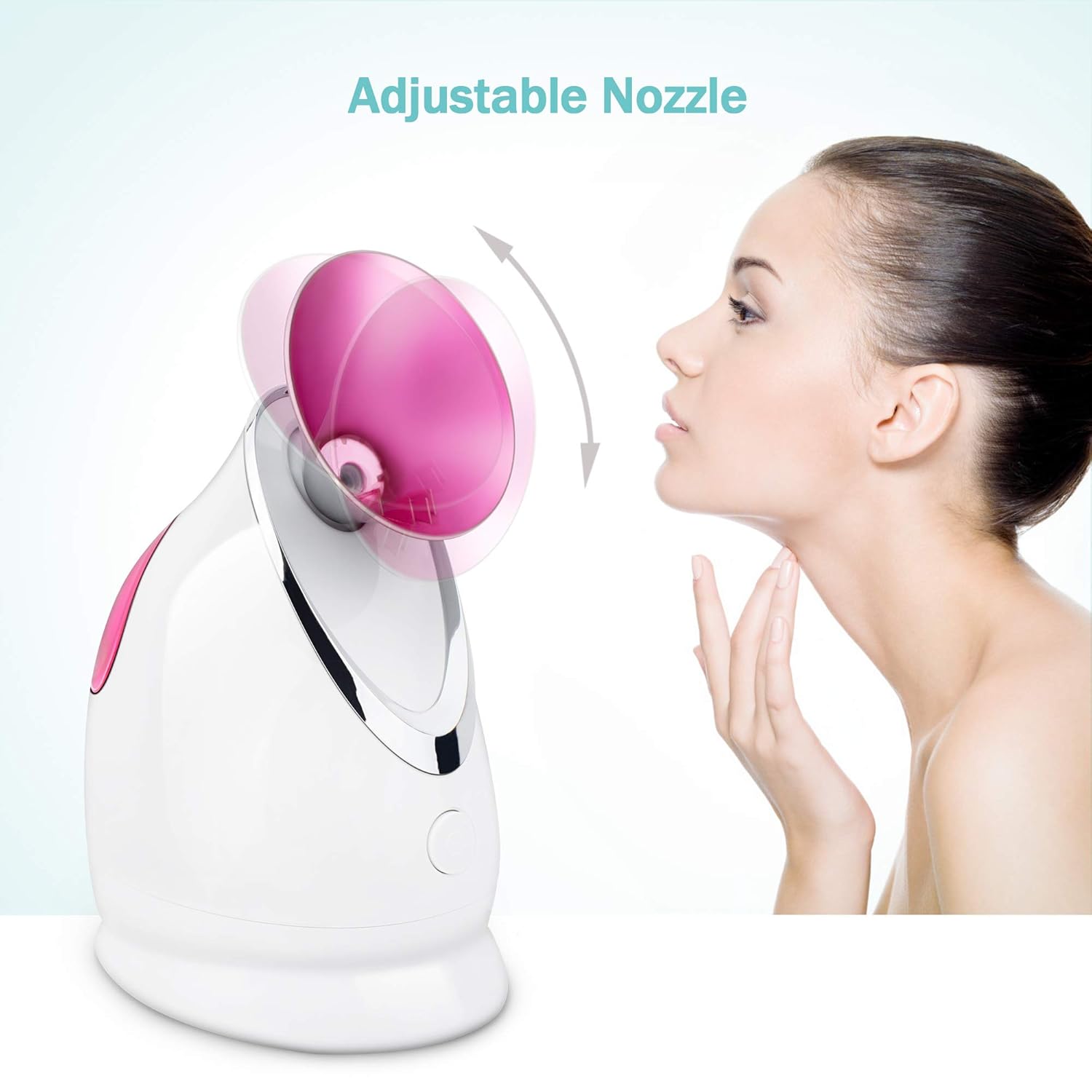 Thumbnail 3 de EZBASICS Gesichtsdampfer Nano Ionic 5 Skin Kit Rosa