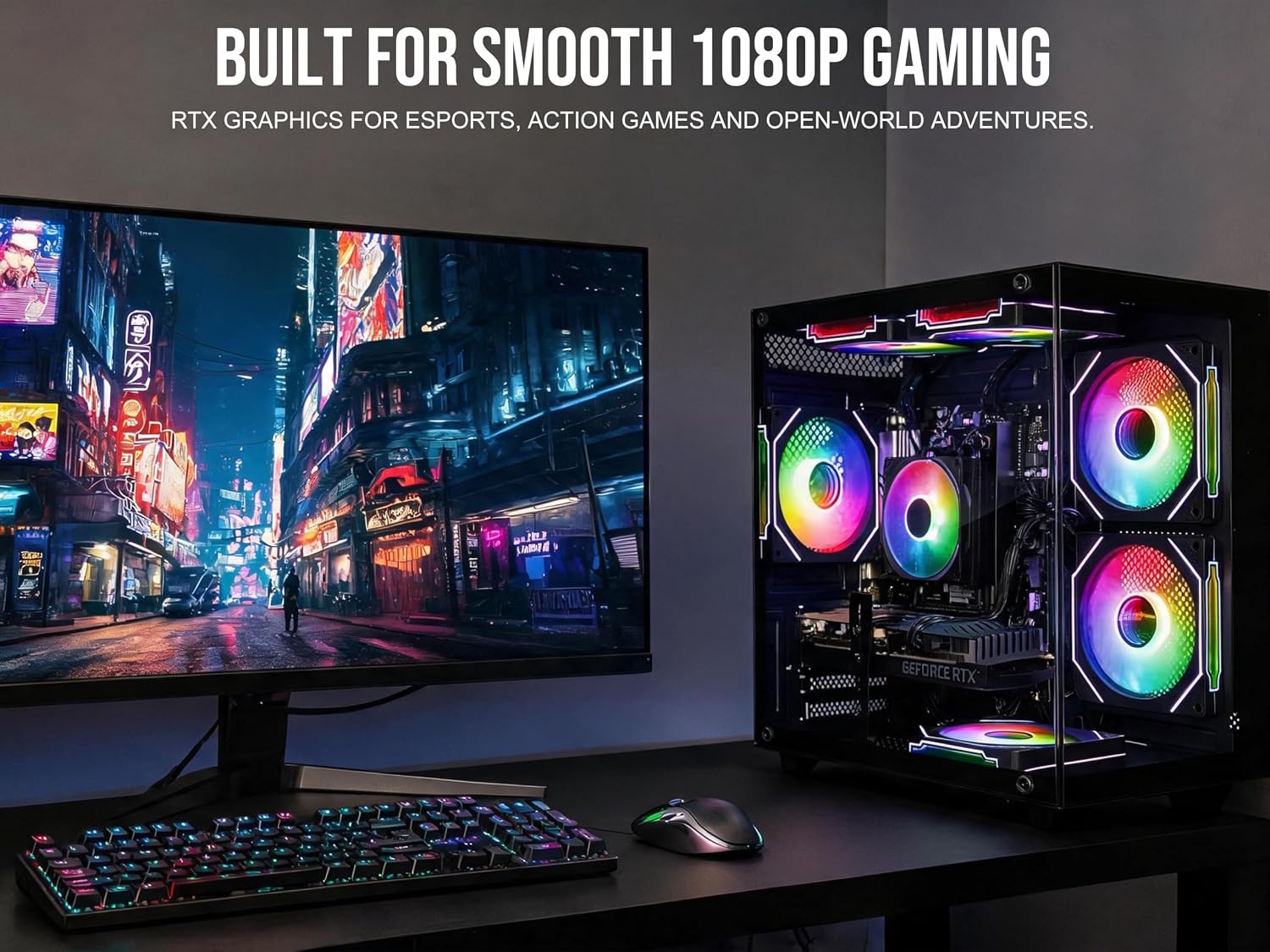 Detalle de Olialia Gaming PC, RTX 3060 Ti