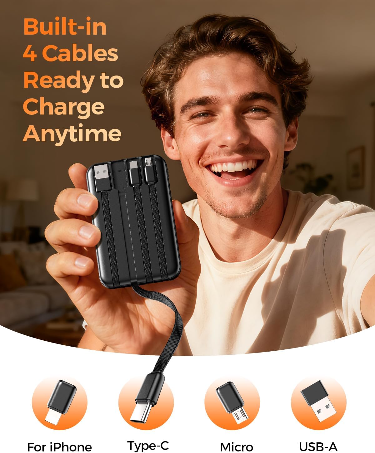 Thumbnail 5 de Zmmyuluo Portable Charger 10,000mAh
