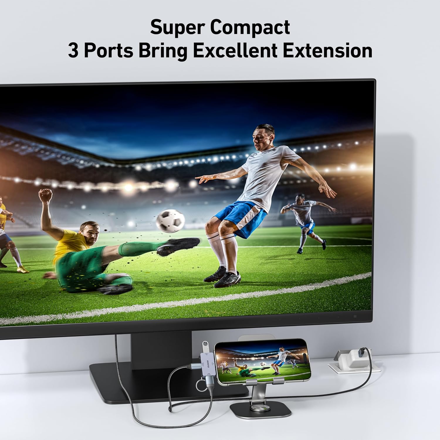 Thumbnail 1 de BENFEI USB-C auf HDMI Hub mit 4K@60Hz