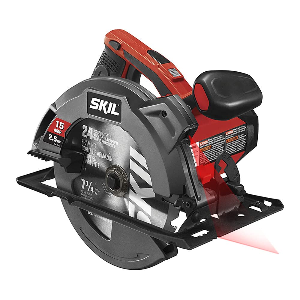 Detalle de SKIL 5280-01 15-Amp 7-1/4-Inch Circular Saw with Laser Guide