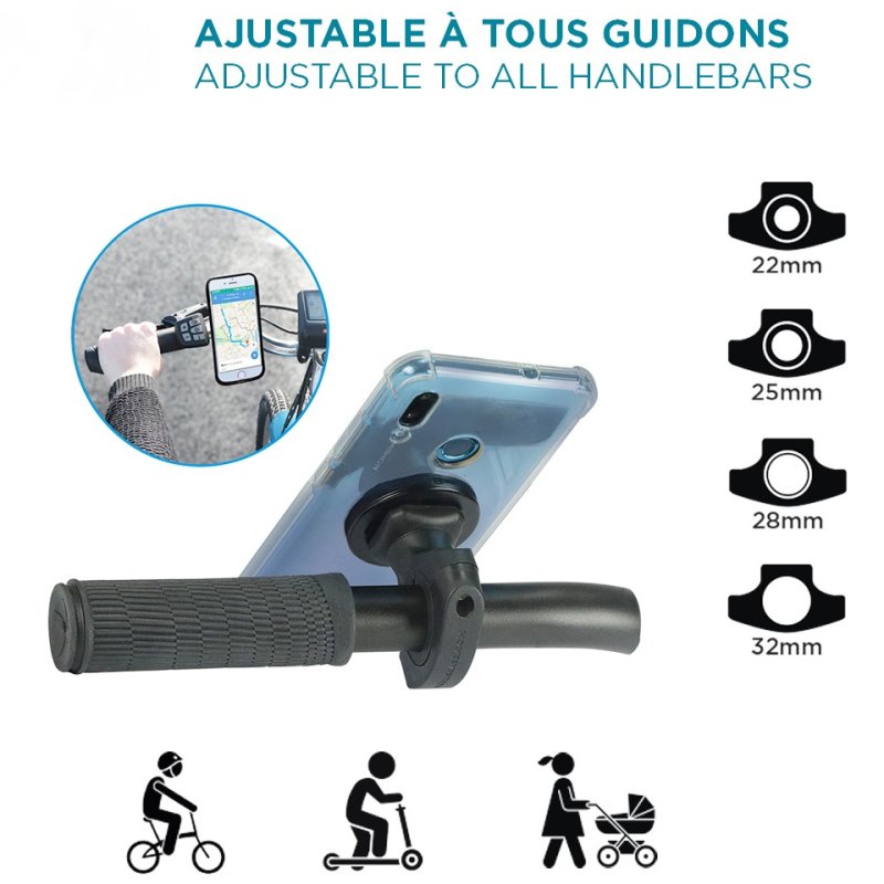 Thumbnail 1 de Mobilis Soporte manillar universal para smartphone 📱