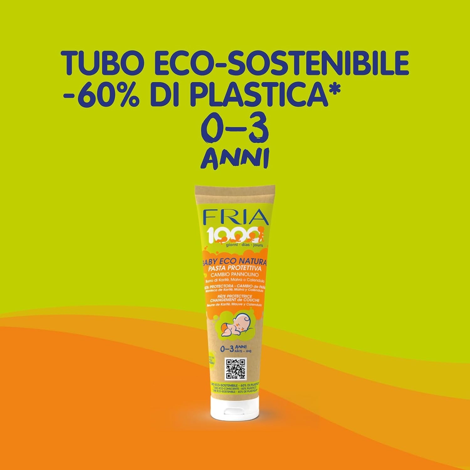 Thumbnail 5 de Fria 1000 Giorni Crema Cambio Pannolino Protettiva Baby Eco Natural - 100 ml