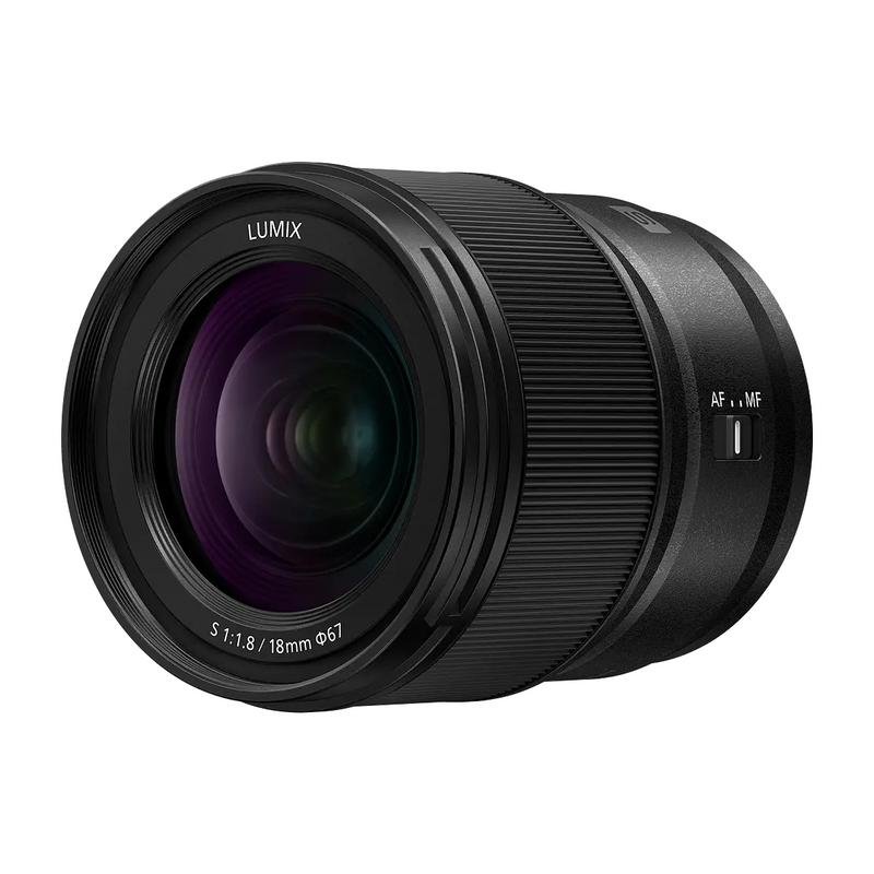 Thumbnail 1 de Panasonic Lumix S-S18 18 mm f/1.8 con Montura L y Parasol Incluido