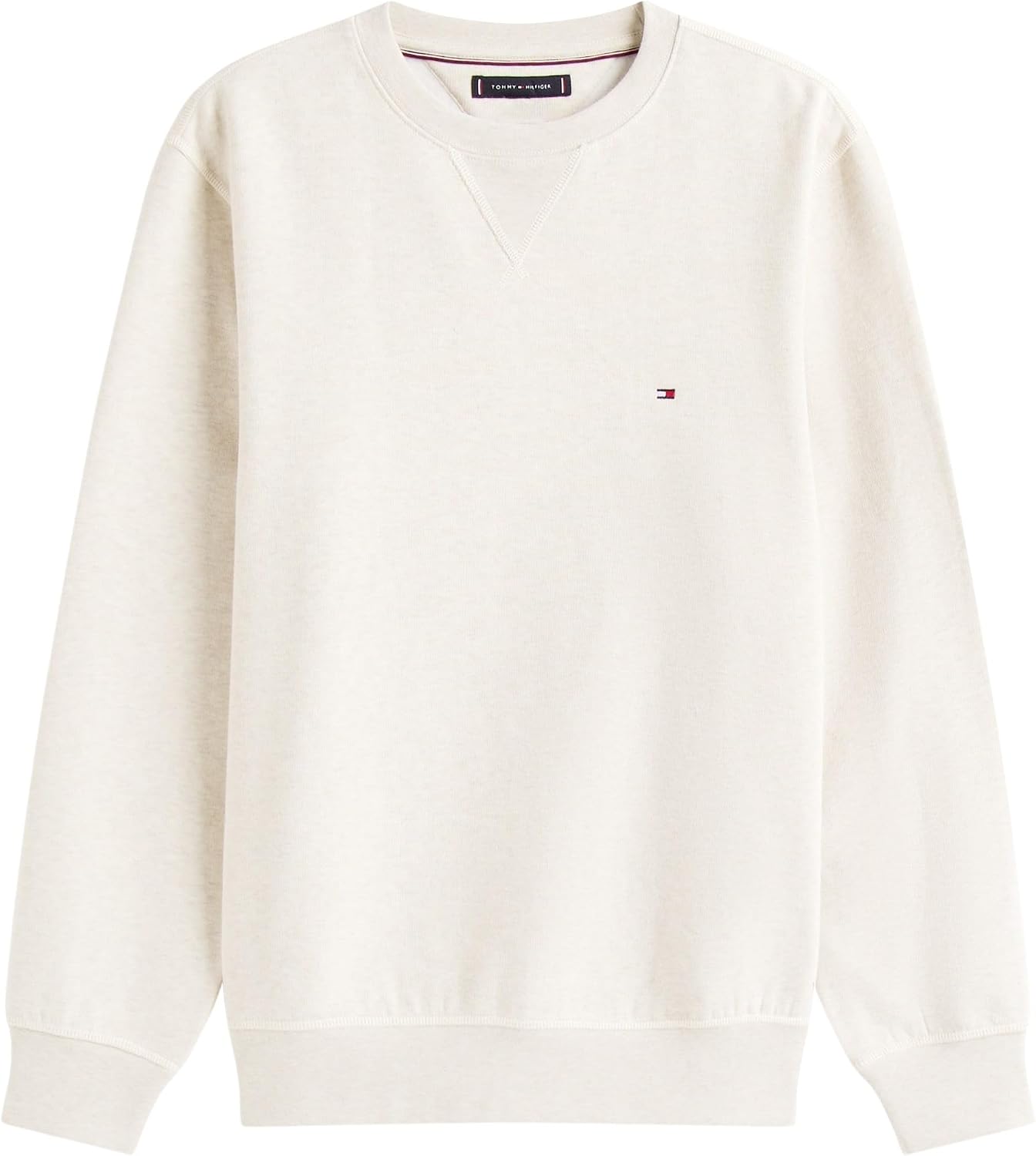 Detalle 2 de Tommy Hilfiger Uomo Felpa Seasonal Fleece con scollo rotondo