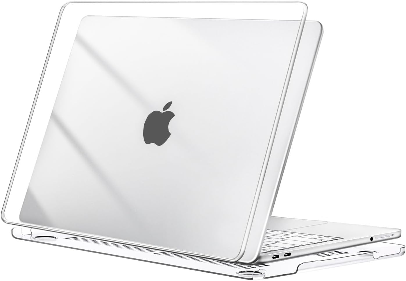 Detalle de MOSISO MacBook Neo 13-inch Case (A3404, 2026) – Crystal Clear Hard Shell with A18 Pro Chip Compatibility