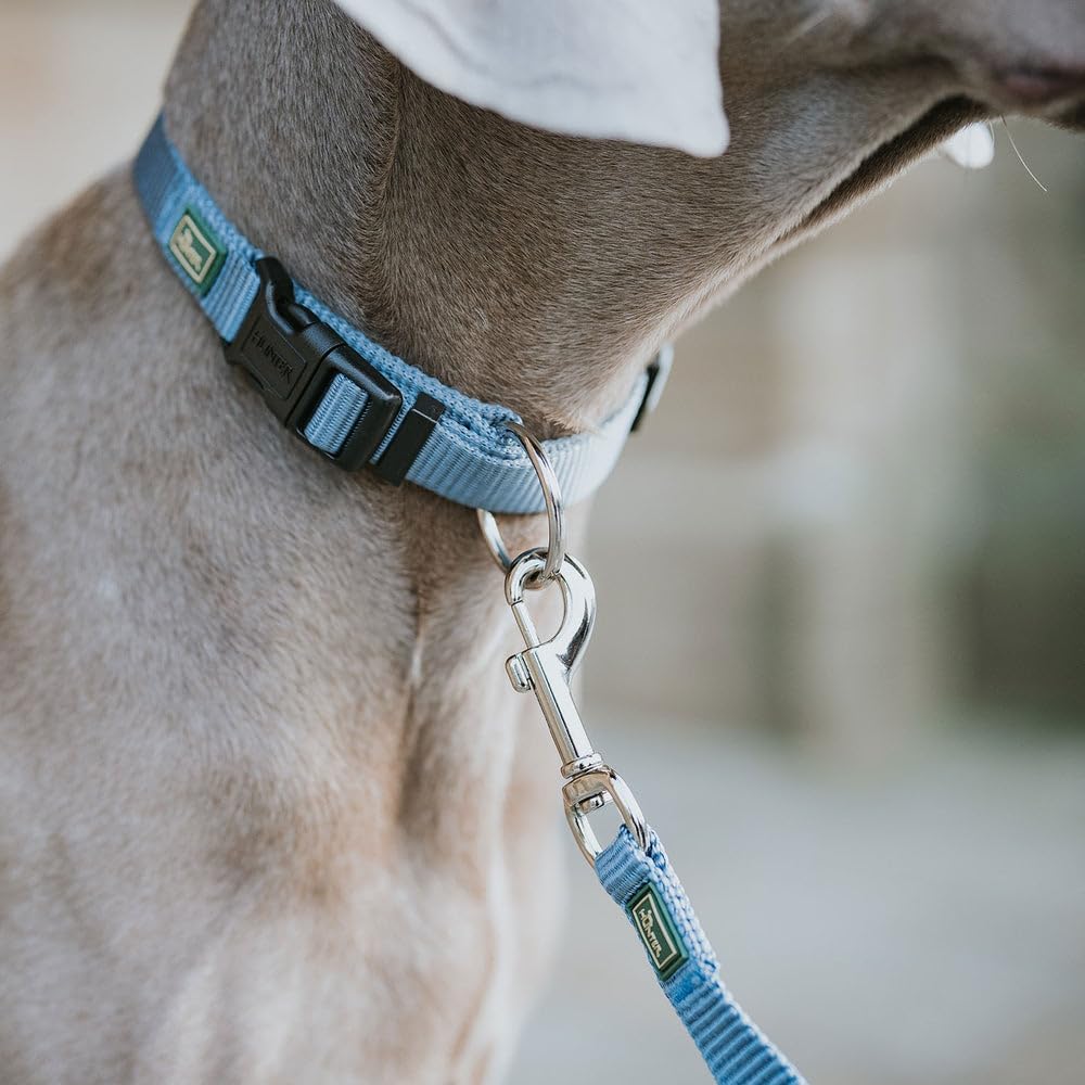 Thumbnail 6 de HUNTER VARIO PLUS Hundehalsband – robustes Nylonhalsband mit Zugentlastung, Klickverschluss, Größe M‑L/2,5, schwarz