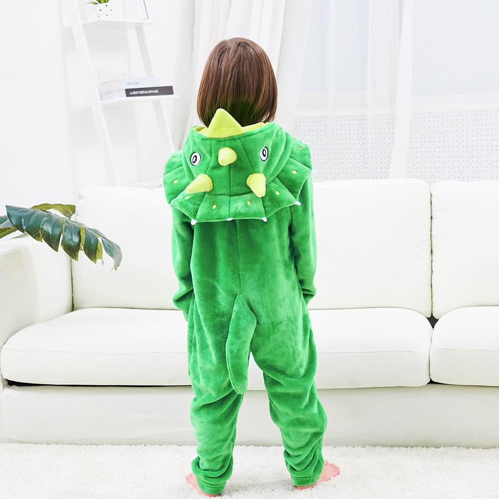 Thumbnail 3 de Déguisement dinosaure Tricératops LOLANTA en surpyjama à capuche pour enfant