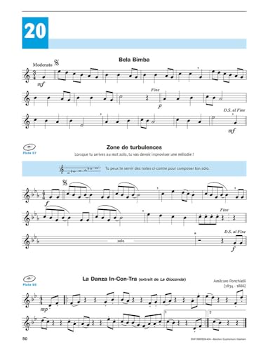 Detalle de Écouter, lire & jouer 1 - Baryton/Euphonium/Saxhorn TC de Jean Castelain | Méthode avec audio en ligne