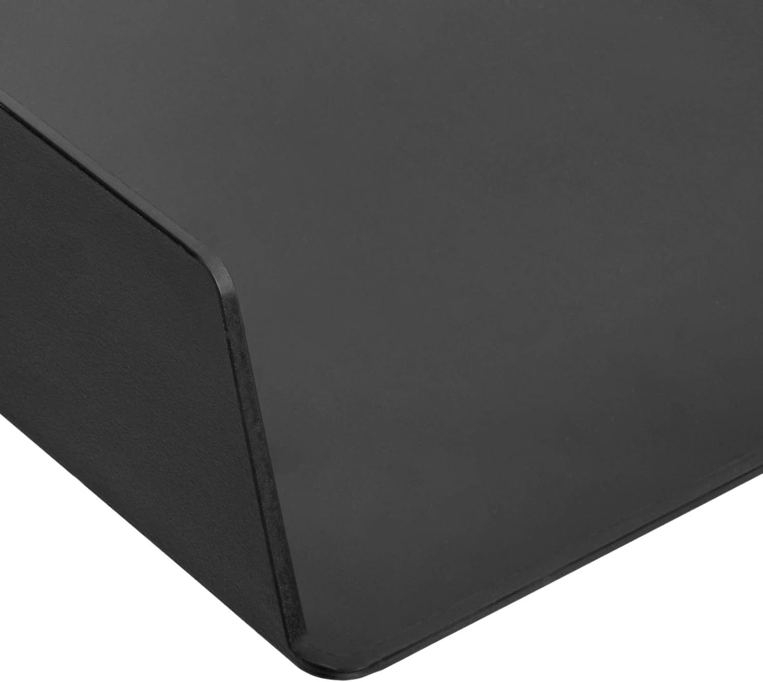 Thumbnail 3 de Amazon Basics Organiseur Rectangulaire en plastique – Lot de 2 corbeilles à courrier Noir (33 x 24,6 x 5,6 cm)