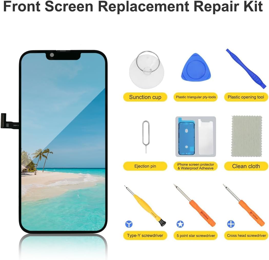 Thumbnail 5 de bokman for iPhone 13 Pro Max Black LCD Screen Replacement Parts Display Assembly Front Panel