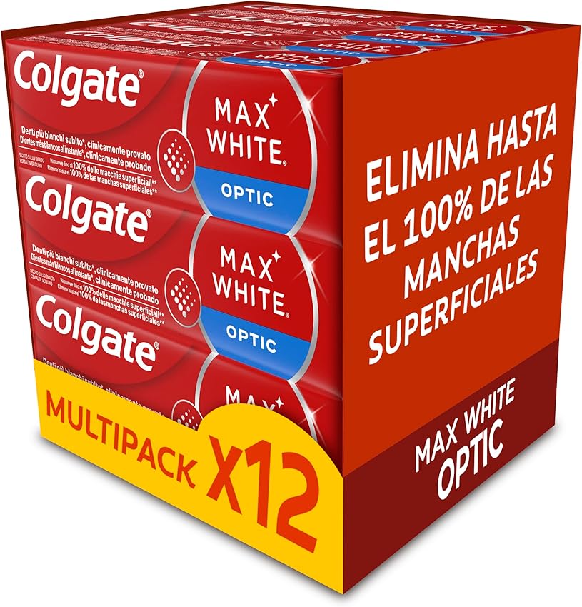 Colgate Max White Optic pasta blanqueadora 75 ml 🪥