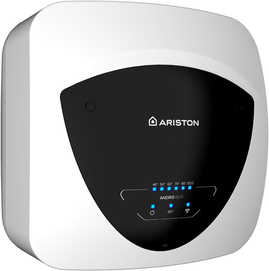 Thumbnail 1 de Ariston Andris Elite Wifi: Scaldabagno Elettrico 10 L con connettività Wi‑Fi, ABS e Alexa