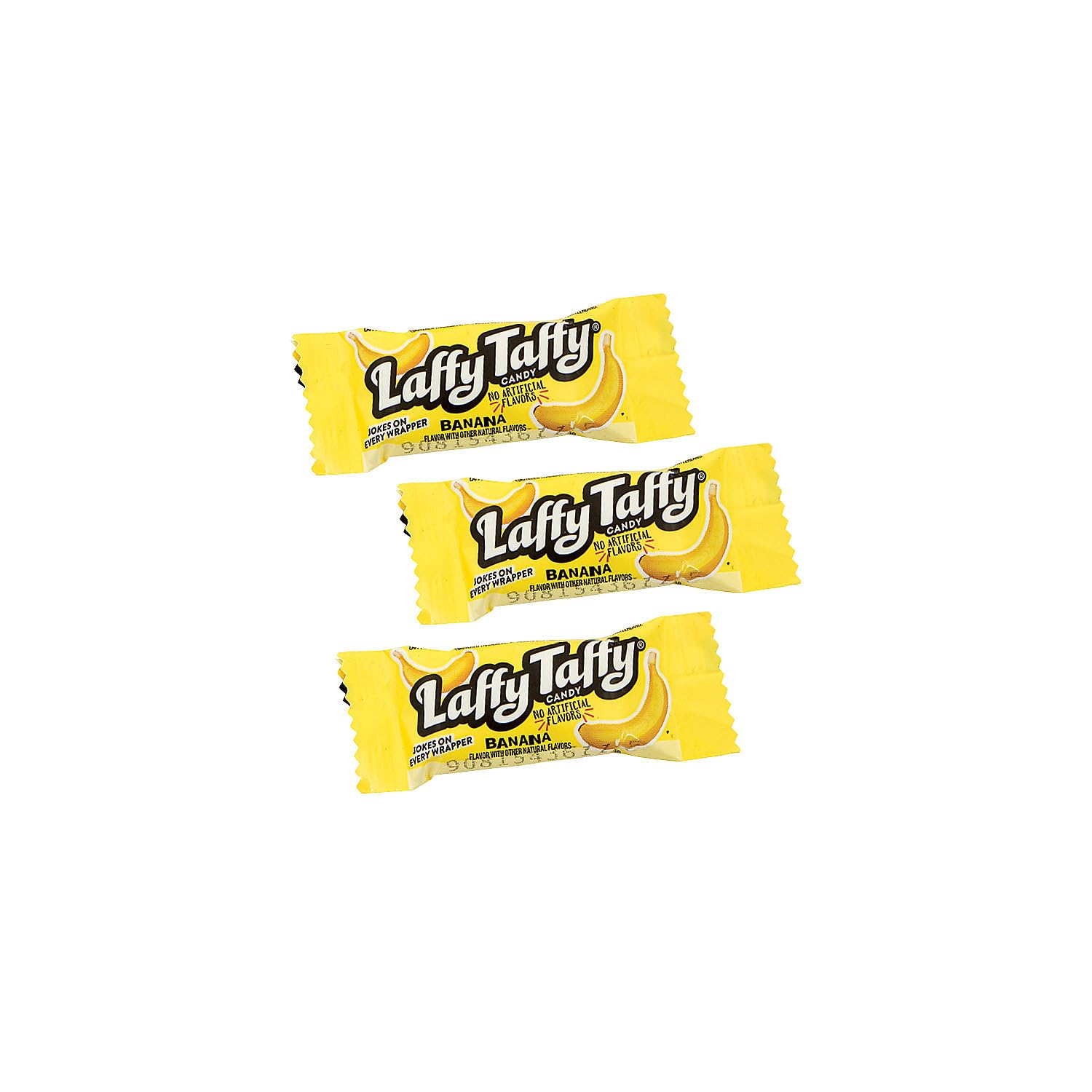 Detalle 1 de Laffy Taffy 28000287108 Banana Mini Taffy Bars, 145 Count