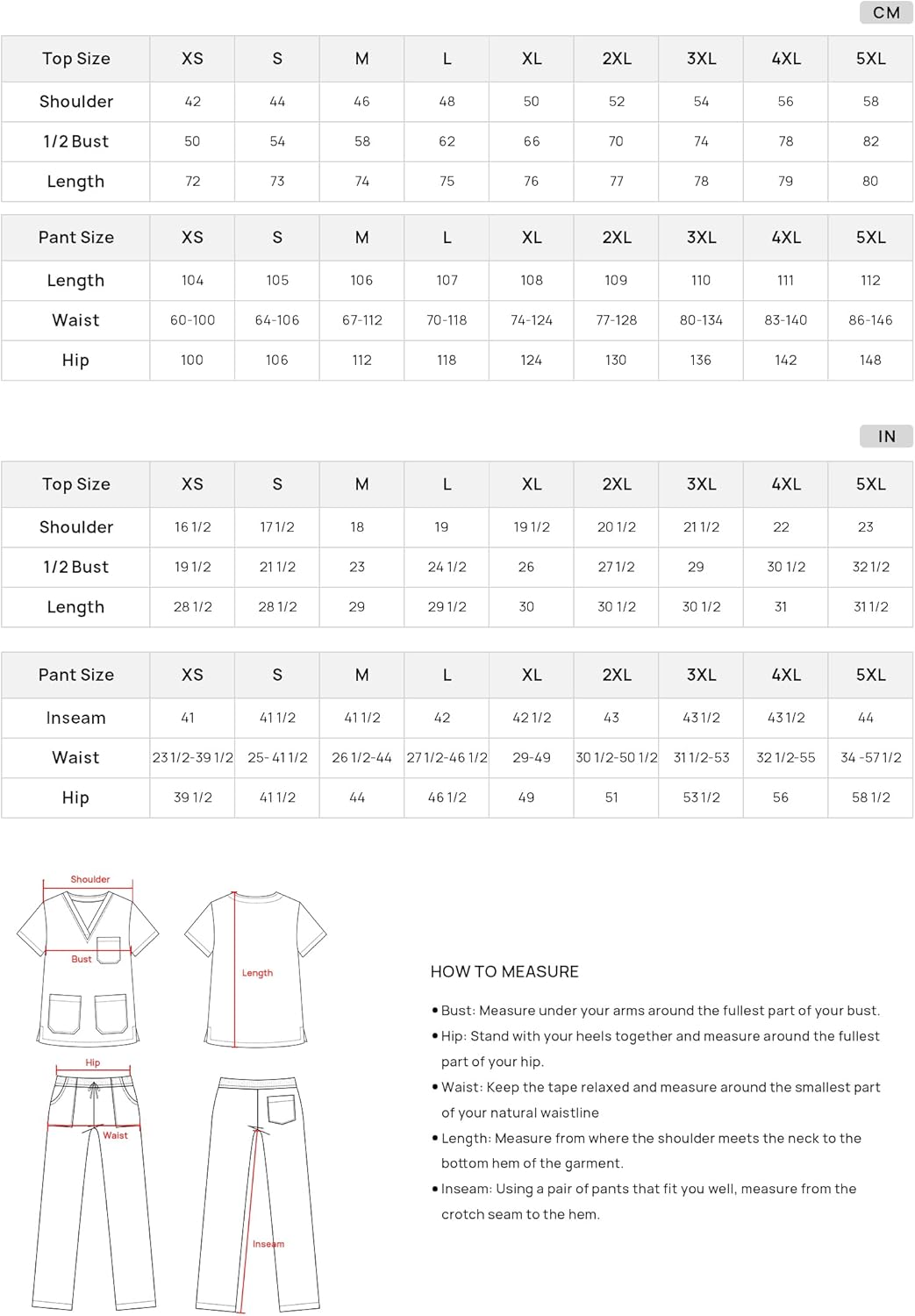 Thumbnail 2 de MISEMIYA Misemiya 817-8312 : ensemble uniforme unisexe blouse haut + pantalon