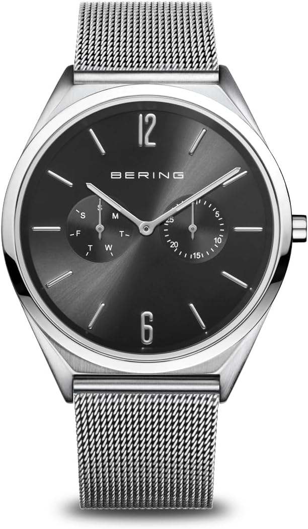Thumbnail 6 de BERING Montre Unisexe Ultra Slim - Quartz, Verre Saphir, Acier Inoxydable 316L (40 mm)
