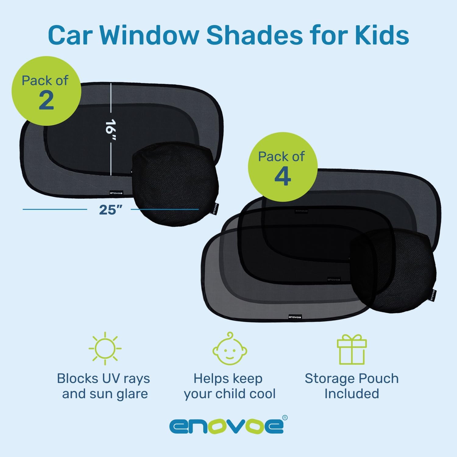 Detalle 2 de Enovoe Car Window Shade XL