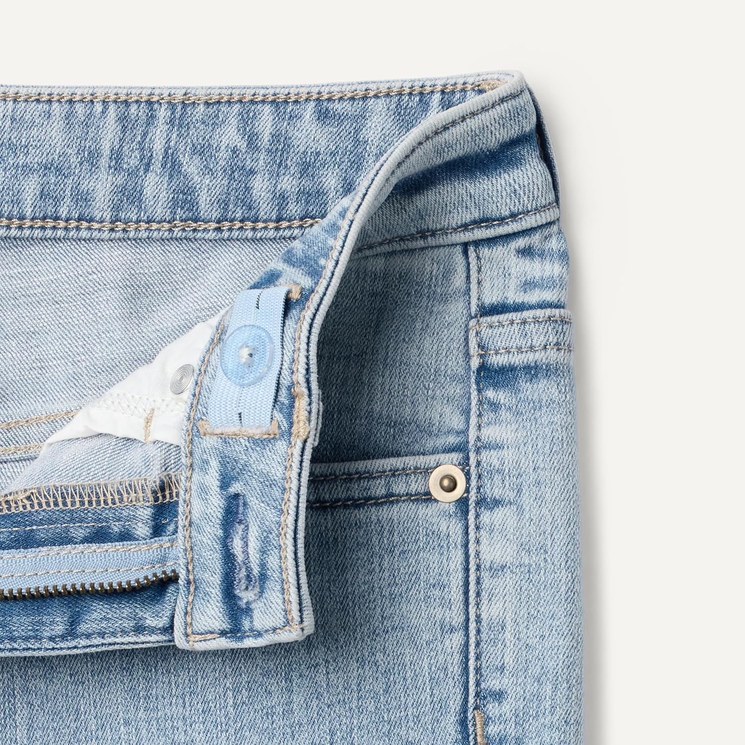 Thumbnail 4 de Amazon Essentials Mädchen Schlagjeans mit Hohem Stretchanteil und Hohem Bund