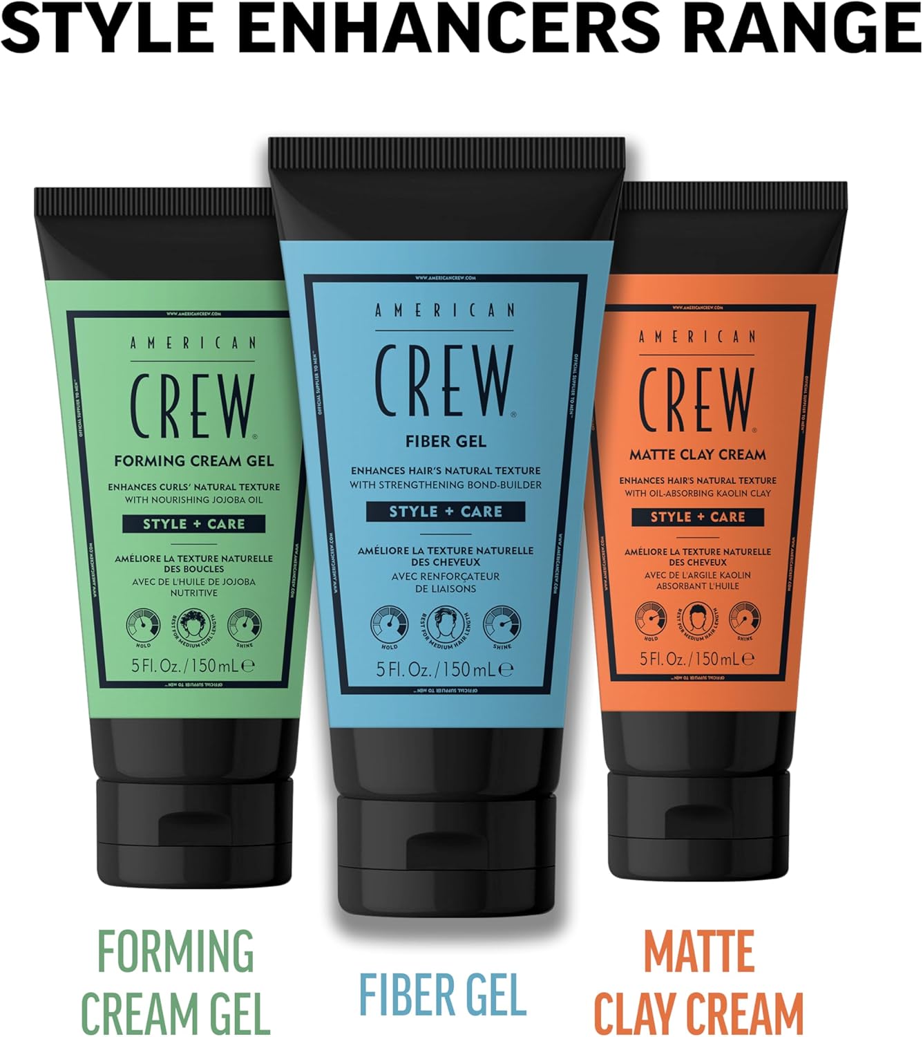 Thumbnail 5 de American Crew Matte Clay Cream styling ibrido