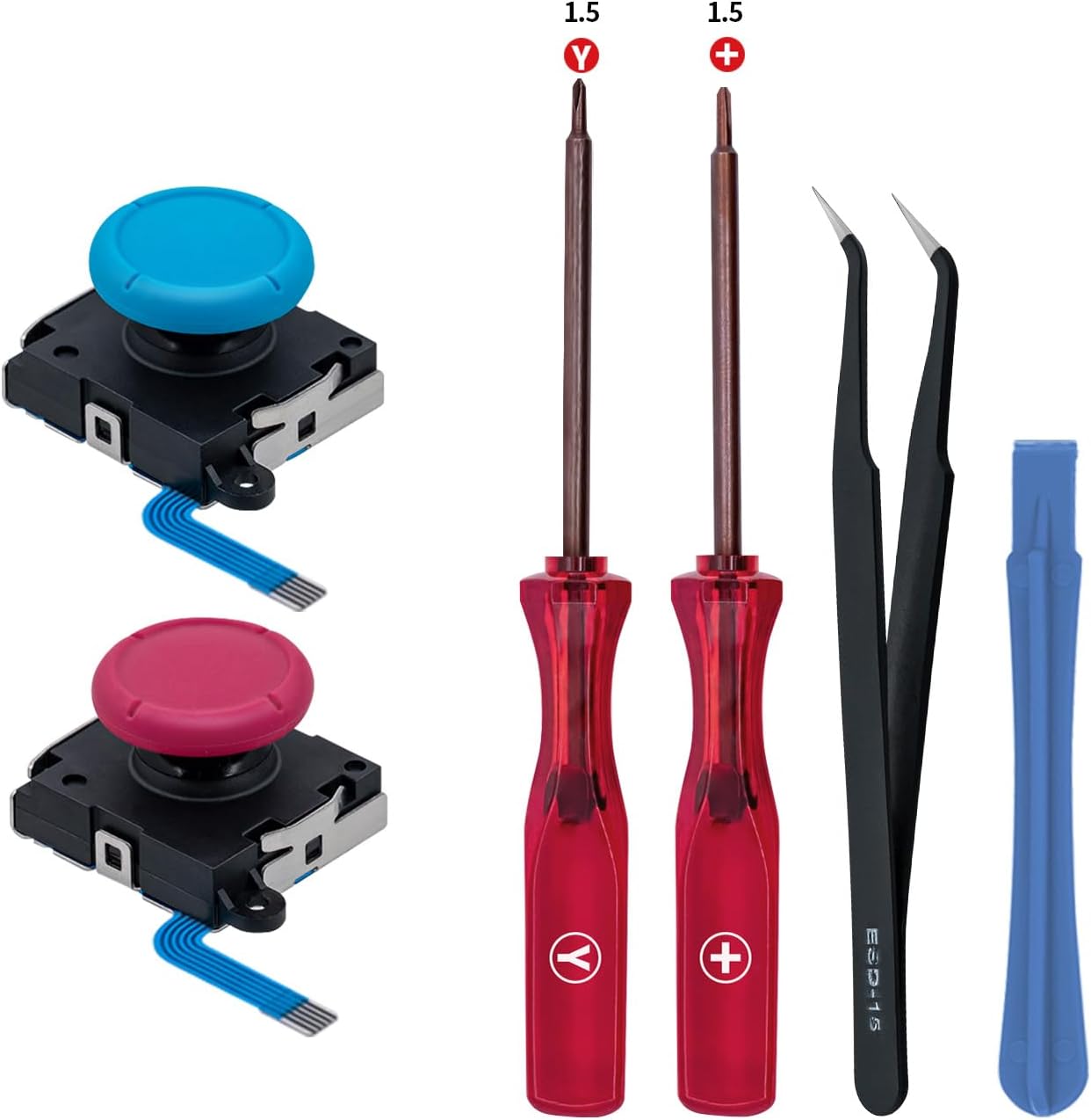 Detalle de Tolesum Switch Joycon 3D Joystick 2 pezzi