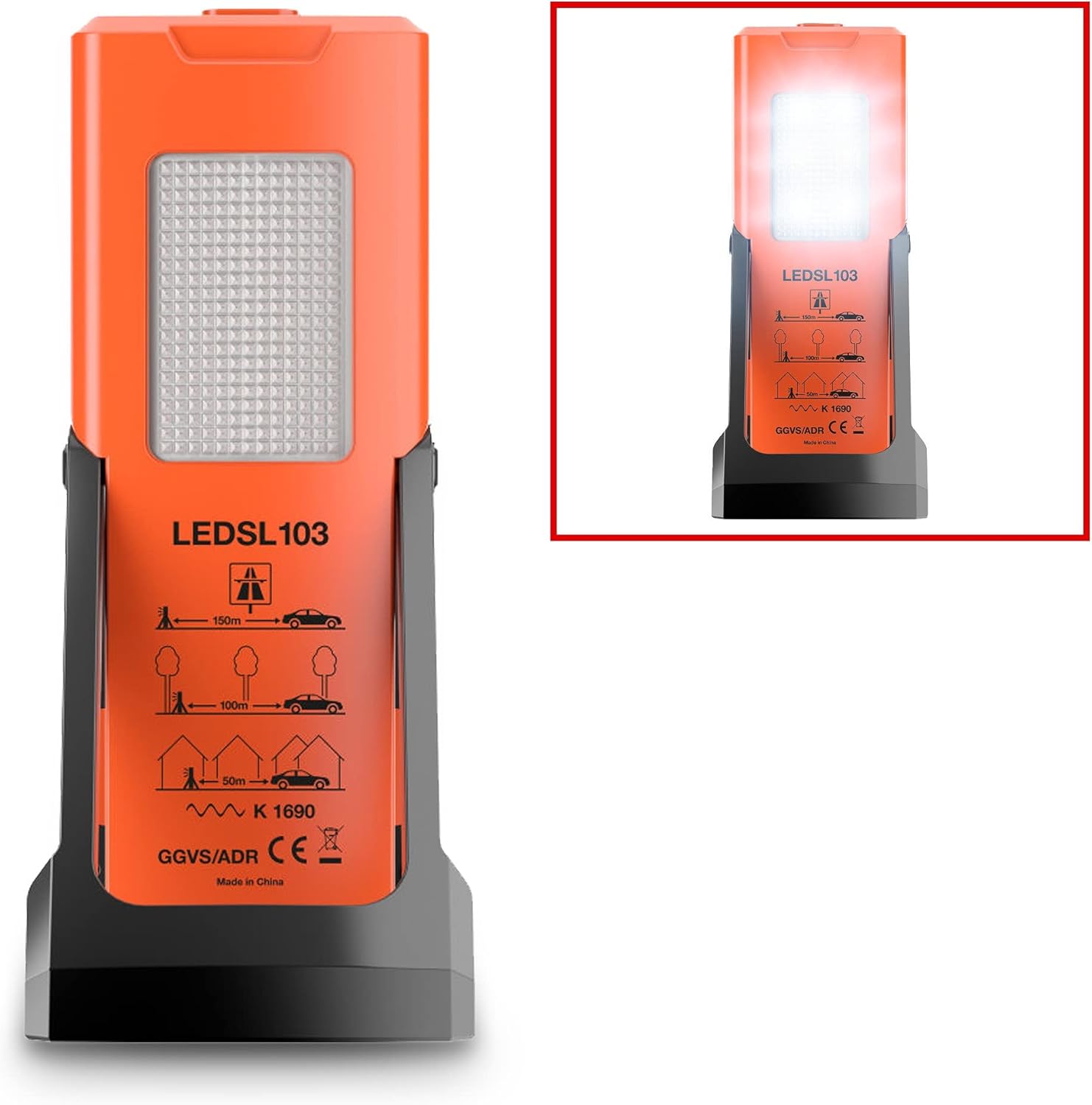 Thumbnail 1 de Osram LEDguardian TRUCK FLARE Signal TA19 – Aufstellbare LED-Warnleuchte für LKW, Bus & Fahrzeuge über 3,5 t