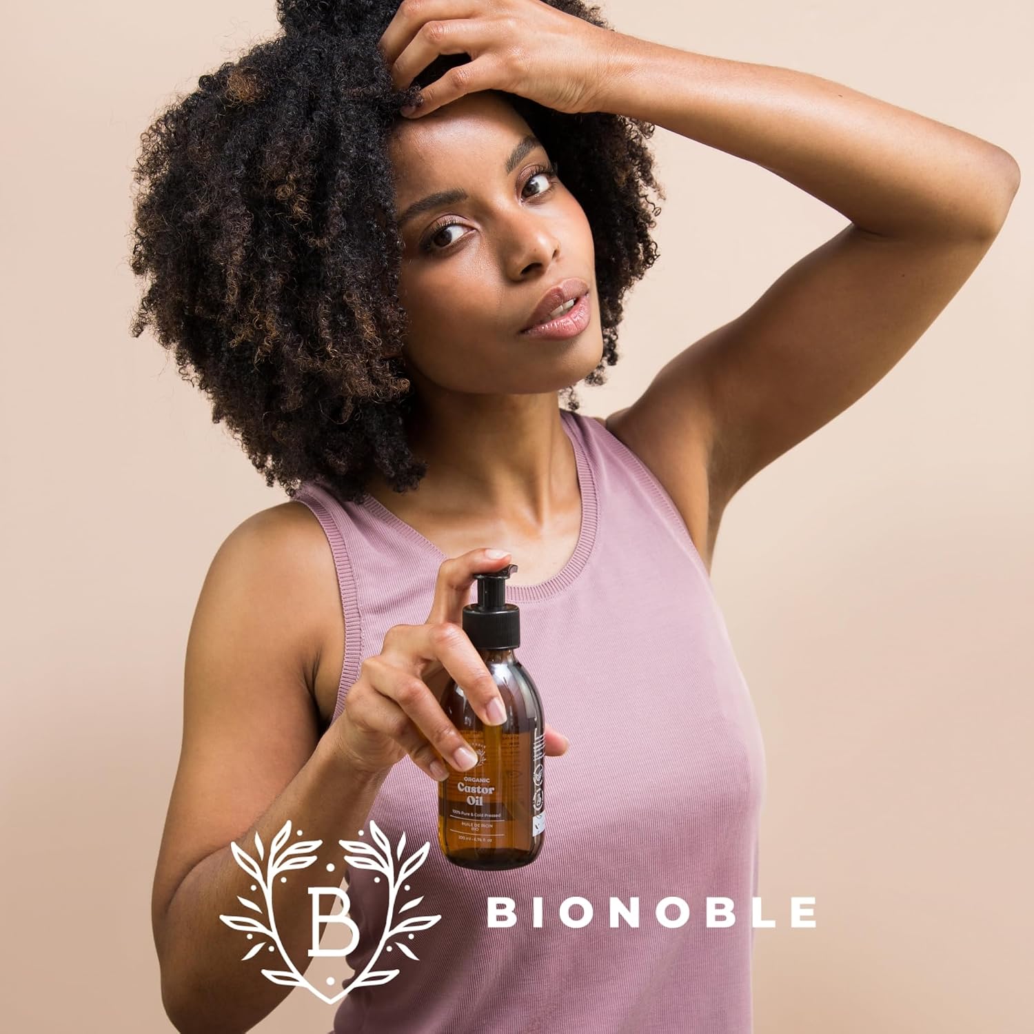 Thumbnail 6 de Bionoble Aceite de Ricino Orgánico 200ml 🌱 Para Pestañas y Cabello