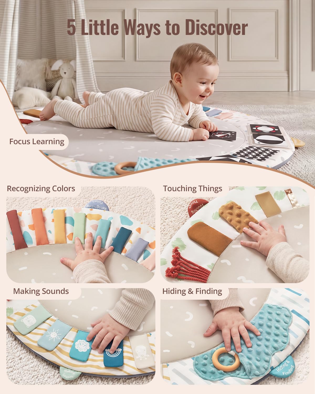 Detalle 1 de Blissful Diary Baby Play Gym