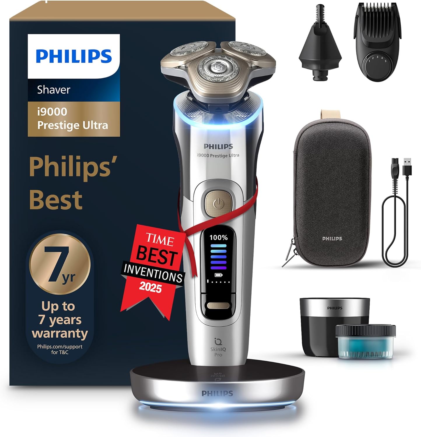 Philips Shaver i9000 Prestige Ultra XP9404/38 5 modes