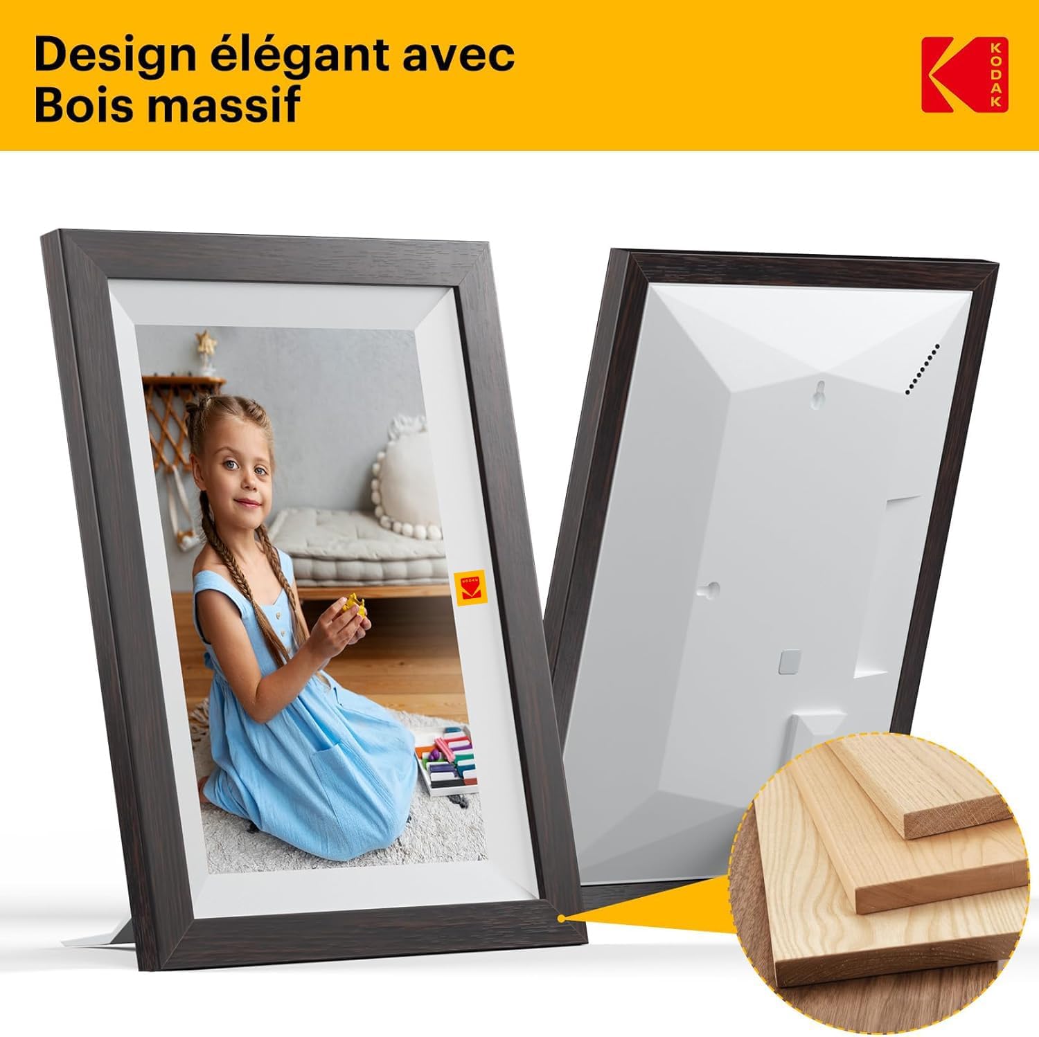 Thumbnail 5 de KODAK Cadre photo numérique 32Go