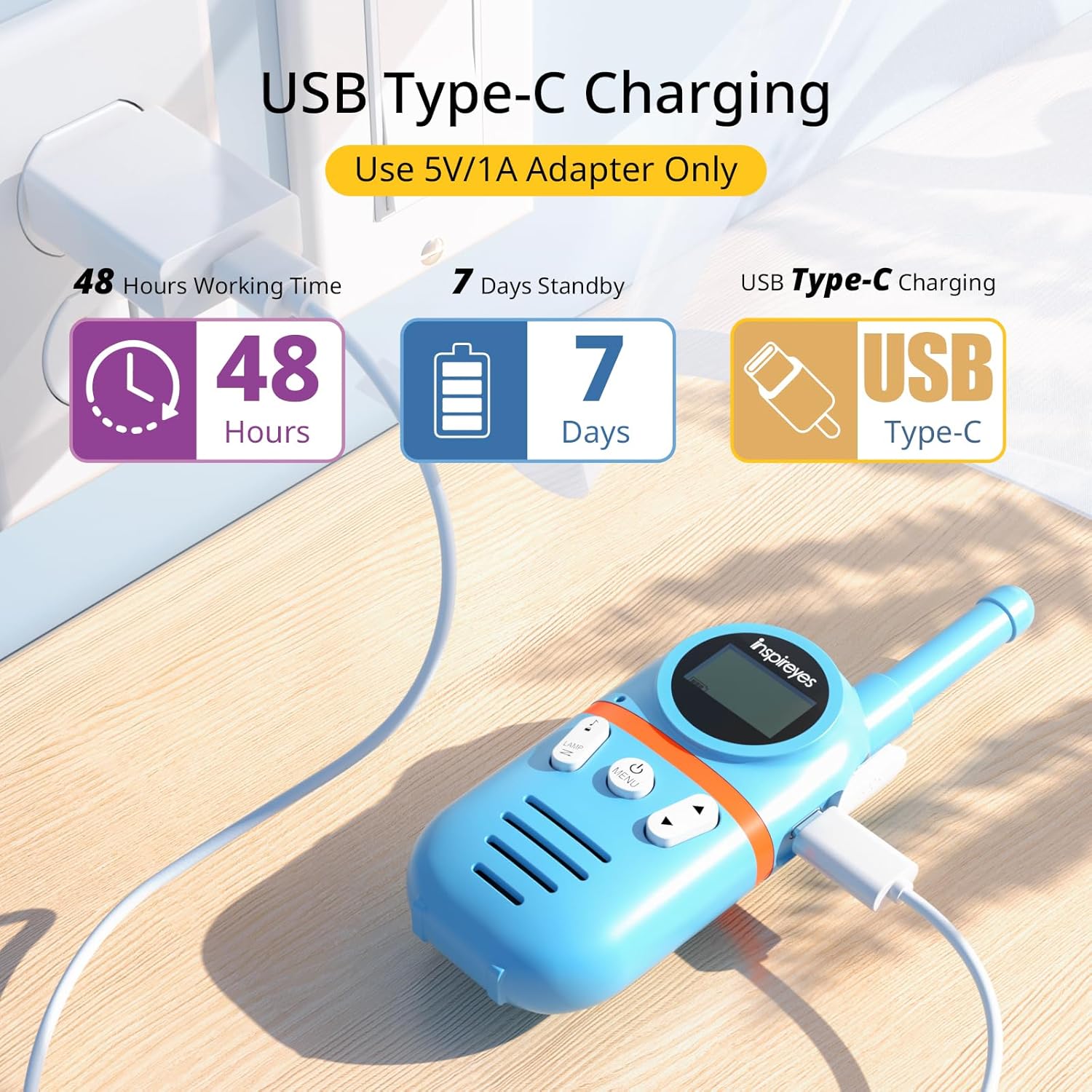 Thumbnail 2 de Inspireyes 3-Pack Walkie Talkies for Kids