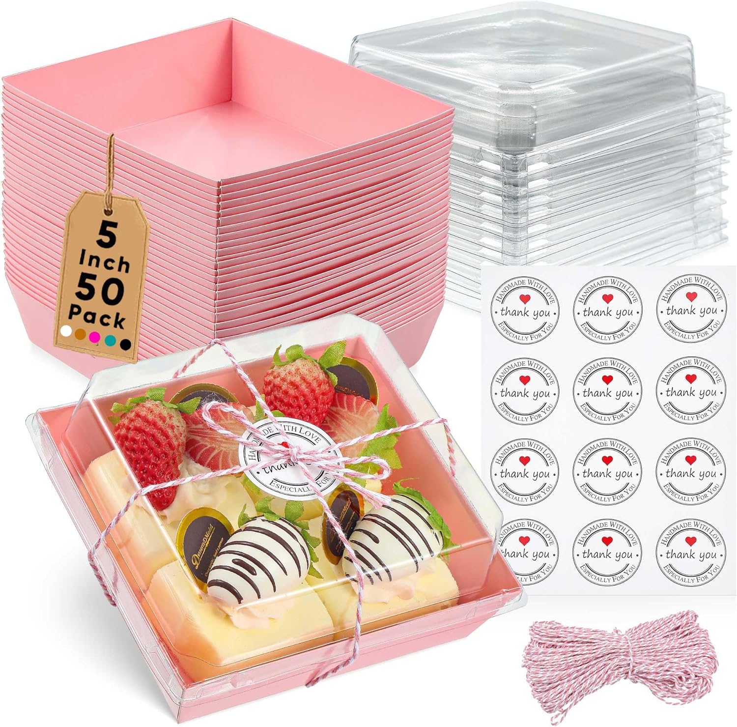Detalle de Leafiew Treat Boxes 50 Pack