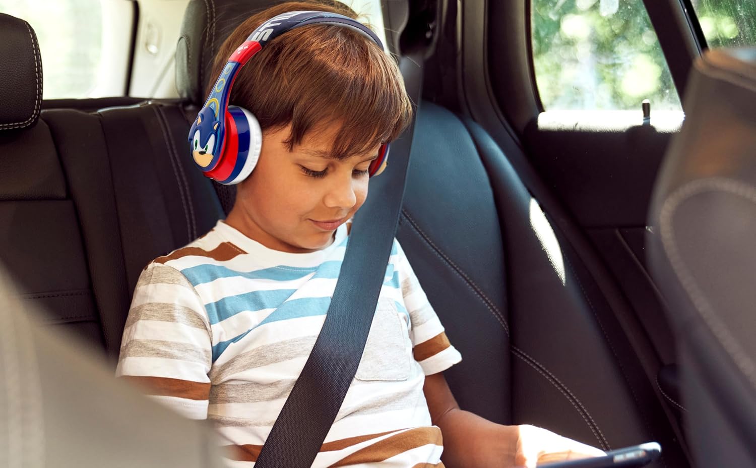 Detalle de Sonic The Hedgehog Bluetooth Headphones for Kids